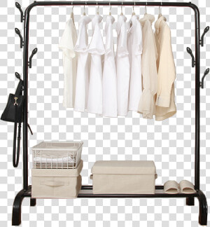 Aluminium Cloth Display Hanging Clothes Rack Stand   Penderie Juste Pour Veste  HD Png Download