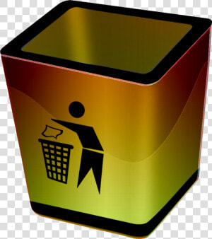 Recycle Bin Gold   Kata Aku Akan Buang Pikiran Negatif  HD Png Download