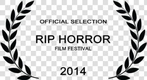 2014 Rip Horror   Best Actress Logo Png  Transparent Png