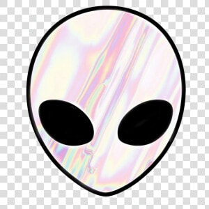  alien👽  alien  sticker  holo  holographic  classic   Circle  HD Png Download