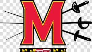 Umd Fencing   Maryland Women  39 s Lacrosse Logo  HD Png Download