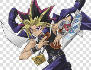  yugioh  duel Monsters  dark Yugi  atem  yami Yugi   Yami Yugi Transparent  HD Png Download