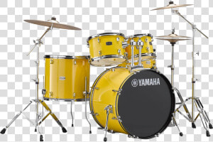 Drum Png Background Images   Yamaha Yellow Drum Set  Transparent Png