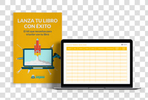 Kit Lanza Tu Libro Con Éxito   Display Device  HD Png Download