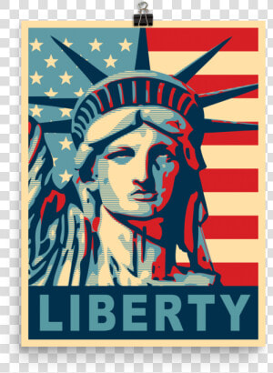 Load Image Into Gallery Viewer  Liberty   Democracy Statue Of Liberty  HD Png Download