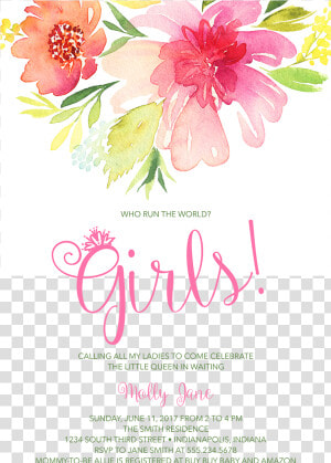 Invitation Wording To Welcome The Wee One   Baby Shower Invitation Wording For Girl  HD Png Download