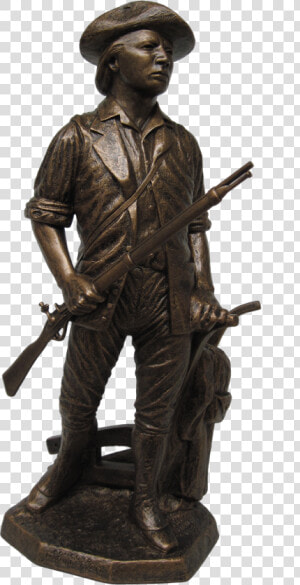 Minuteman Award Trophy National Guard Minuteman Statue  HD Png Download