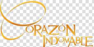 Logo De Corazón Indomable  HD Png Download