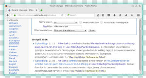 Mediawiki Tags Applied In Recent Changes Opensuse   Windows 7  HD Png Download