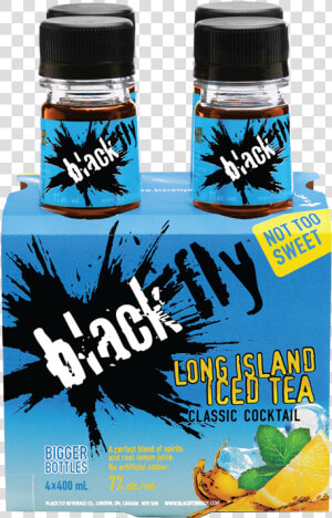 Black Fly Long Island Iced Tea 4 X 400 Ml   Black Fly Iced Tea  HD Png Download