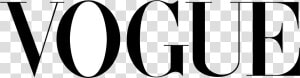 Vogue Logo Png  Transparent Png