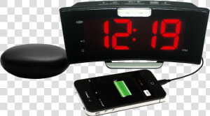 Geemarc Wake N Shake Curve Alarm Clock   Wake N Shake Curve  HD Png Download