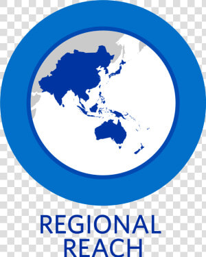 Regional Reach Across The Asia Pacific   Asia Pacific Map Vector Png  Transparent Png