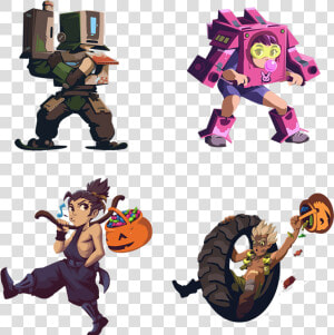 Overwatch Halloween Costumes Sprays  HD Png Download