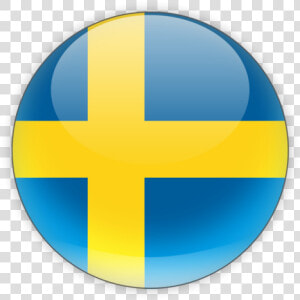 Sweden Flag Round Icon   Sweden Round Flag Png  Transparent Png