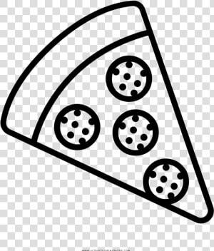 Pizza Página Para Colorear   Pizza Para Colorear Png  Transparent Png