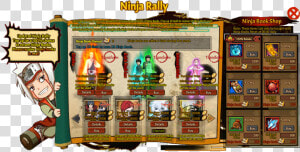 Ninja Rally Small Grid  HD Png Download