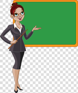 Teacher Png   Teacher Cartoon  Transparent Png