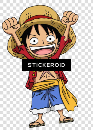 One Piece Chibi Manga   One Piece Luffy Png  Transparent Png