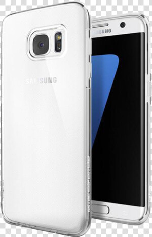 Spigen Liquid Crystal Case For Samsung Galaxy S7 Edge   Samsung Galaxy S7 Edge  HD Png Download