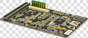 This Pcb Is For The Evaluation And Development Of Microchip   Electronic Component  HD Png Download