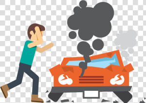 Car Crash Clipart Png   Car Crash Cartoon Png  Transparent Png