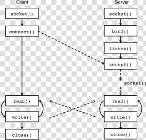 Lec23 Client Server Socket   Client Server Socket  HD Png Download