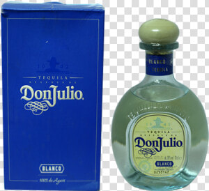 Don Julio Blanco   Glass Bottle  HD Png Download