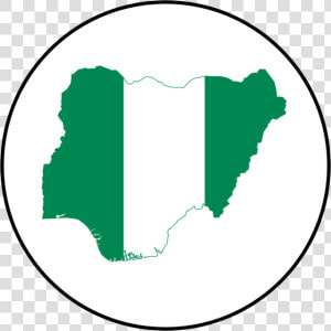 Nigeria Nigerian Map Flag National Country Badge 25mm   Inec Presidential Election Result  HD Png Download