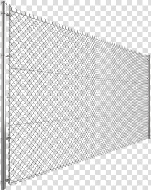 A Piece Of Well Assembled Chain Link Fence Is Displayed   Mesh  HD Png Download