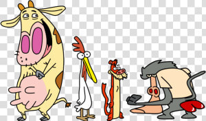 Cow Chicken I M   Cow And Chicken I Am Weasel  HD Png Download