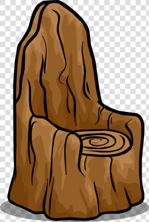 Tree Stump Chair Sprite   Tree Chair Clipart  HD Png Download