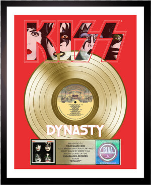 Personalized Dynasty Gold Record Award   Wire  HD Png Download