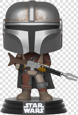 Mandalorian Pop Vinyl   Mandalorian Funko Pop  HD Png Download