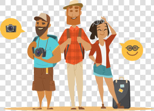 Tourism Cartoon  HD Png Download