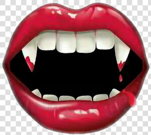 Boca De Vampiro   Png Download   Vampire Mouth Clipart  Transparent Png