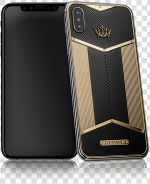 Caviar Iphone X Black Gold Sides X edition  HD Png Download