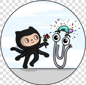 Octocat Clippy  HD Png Download