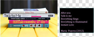 Book Spine Poetry  HD Png Download