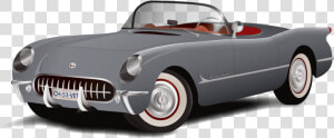 Chevrolet Corvette Corvette Stingray Sports Car   Transparent Cartoon Convertible Car  HD Png Download