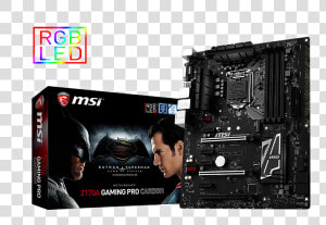 Msi Gaming Pro Carbon Z170  HD Png Download