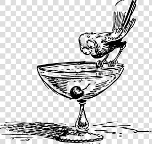 Bird On A Cocktail Png Images   Cocktail Clip Art  Transparent Png