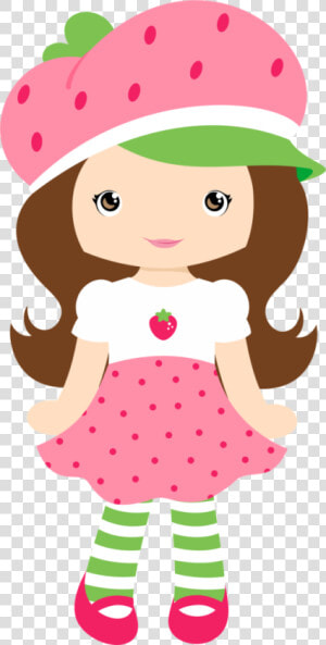 Strawberry Shortcake Pictures Spring Clipart   Strawberry Shortcake Cute Doll  HD Png Download