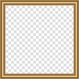 Picture Frame Square Text Area Pattern   Gold Rectangular Frame  HD Png Download