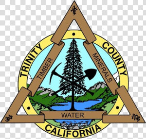 Seal Of Trinity County  California   Trinity County Seal  HD Png Download