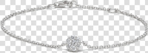 18ct White Gold Diamond Bracelet   Bracelet  HD Png Download