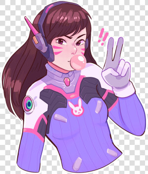 D Va Transparent Overwatch   Png Download   Overwatch D Va Aesthetic  Png Download