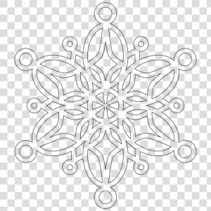 Transparent White Mandala Png   Трафарет На Окно Снежинки  Png Download