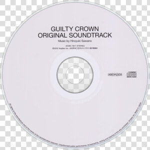 澤野弘之 Guilty Crown Original Soundtrack Cd Disc Image  HD Png Download