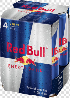 Energy shot   Red Bull Energy Drink 4 Pack  HD Png Download